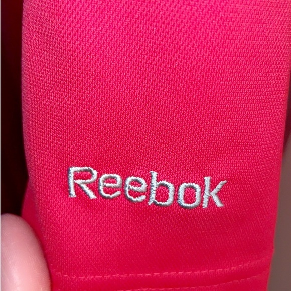 Pink Reebok polo shirt - Picture 2 of 2